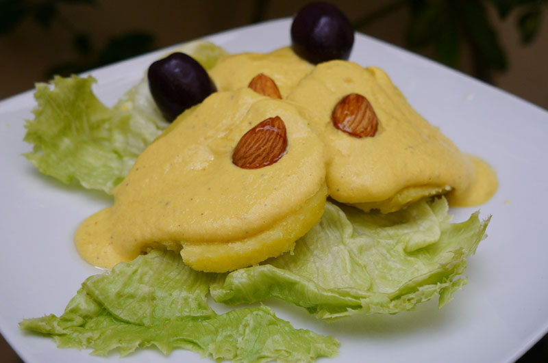 Receta de huancaína saludable