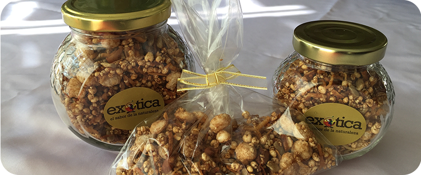 Granola exotica de oky