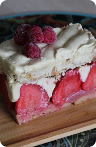 Tarta de Fresas sin lactosa de Exótica de Oky