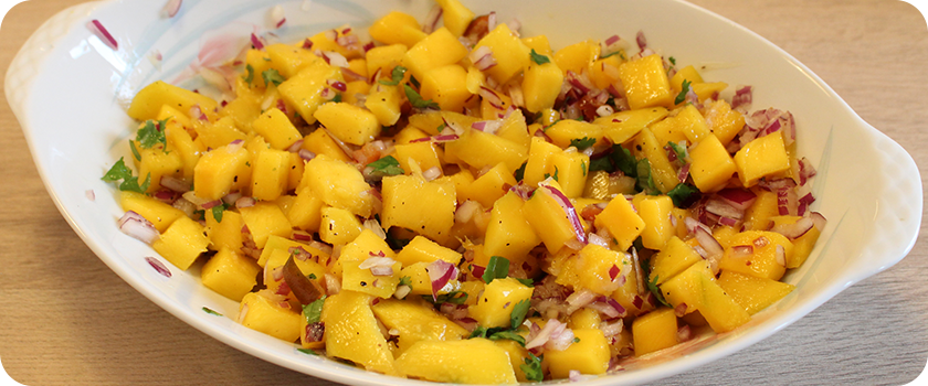 Ceviche de Mango de Exótica de Oky