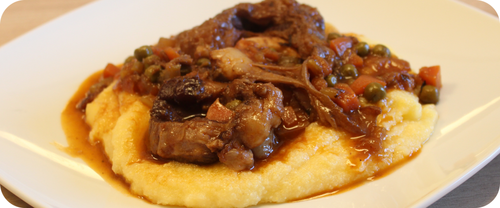 Ossobuco con Polenta sin gluten